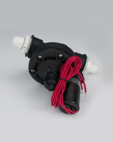Electronic Low Flow Solenoid Valve with Fittings for 6mm Tube image 0