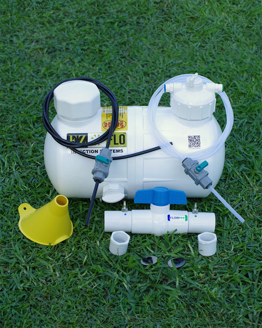 Medium Residential System - 6.7L - EZKIT Fertiliser System includes CBV-25mm adaptor