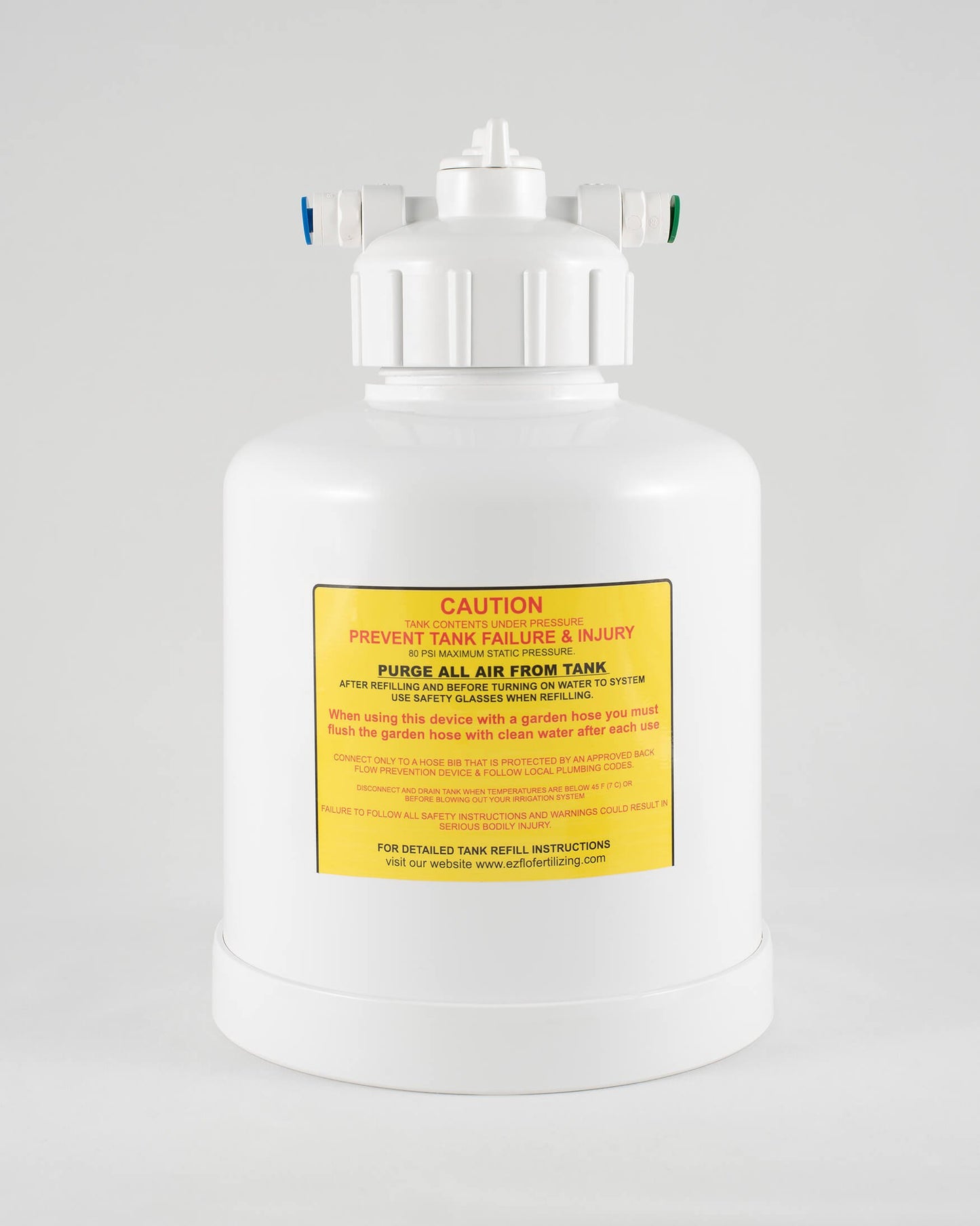 Small Residential Mainline System - 3.2L - Fertiliser System includes CBV-25mm Adaptor